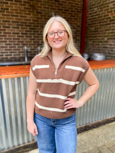 Chocolate Sweater Vest