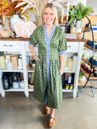 Entro Olive Jordyn Dress – Kenzie Parker