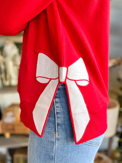 Lakelyn Merry Bow Sweatshirt