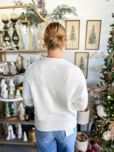 Umgee Cream Camden Cardigan