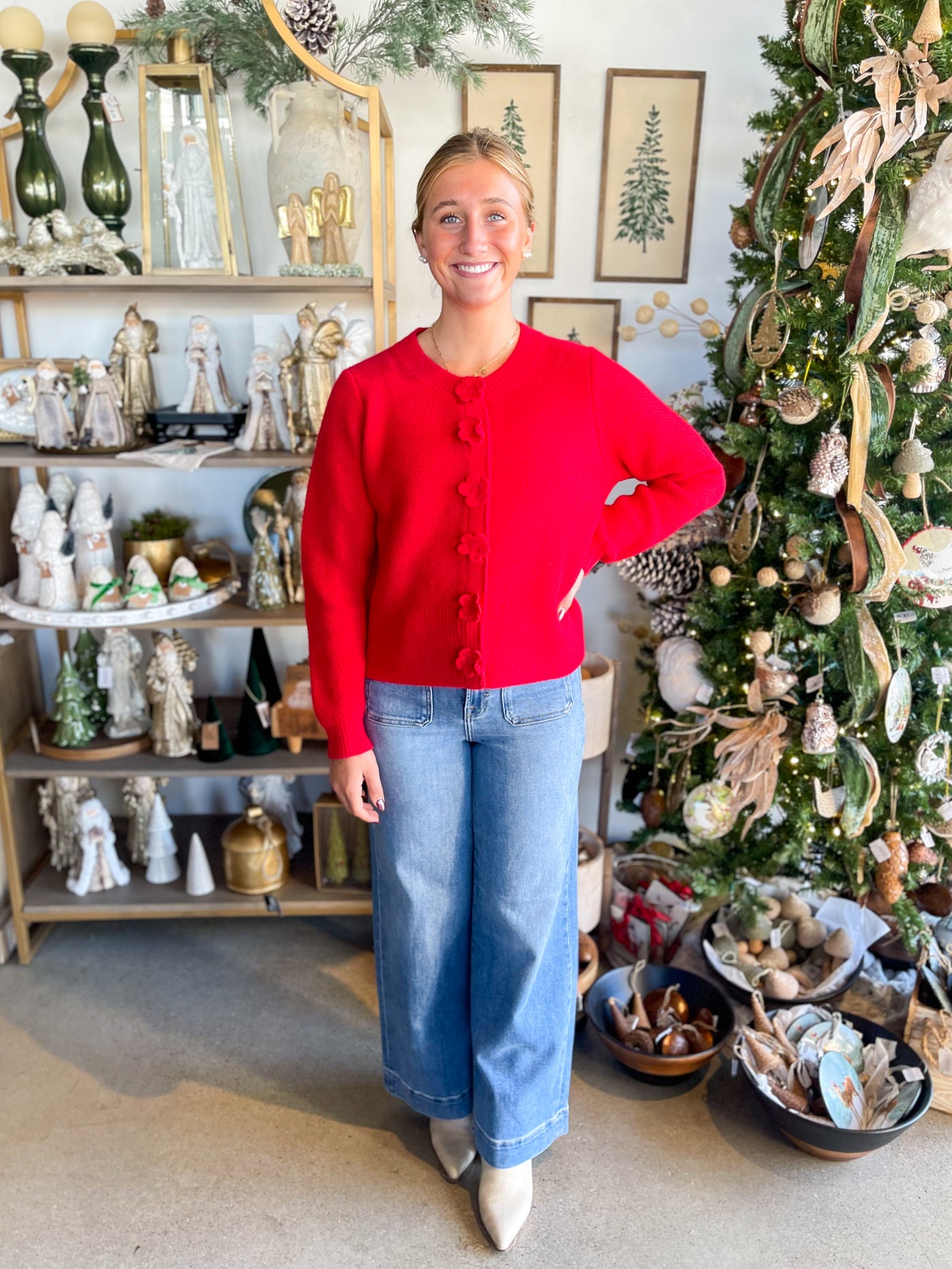 Jodifl Red London Sweater