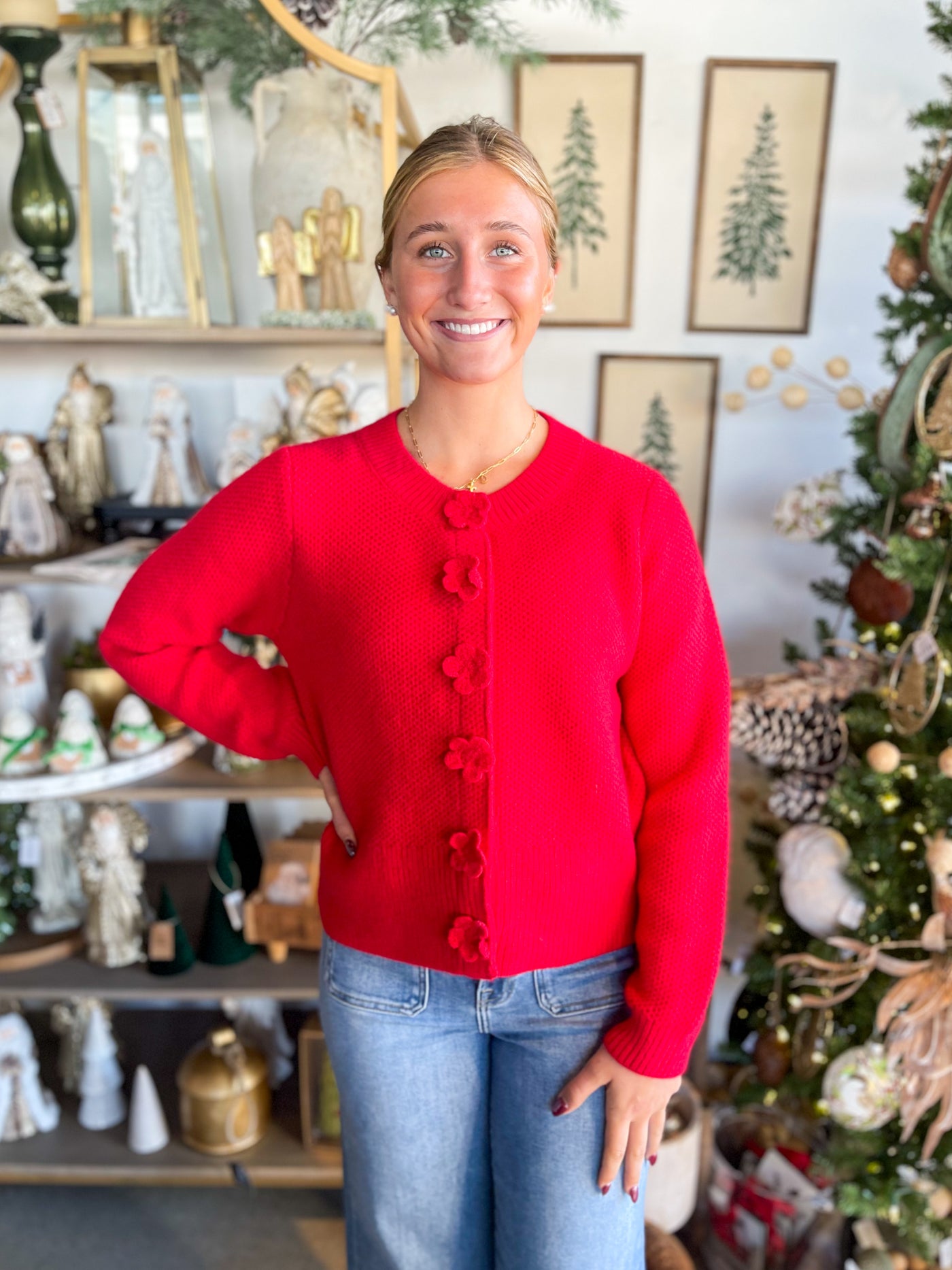 Jodifl Red London Sweater