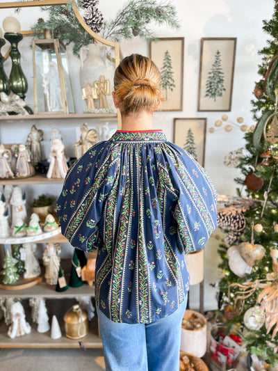 Umgee Navy Jalen Top