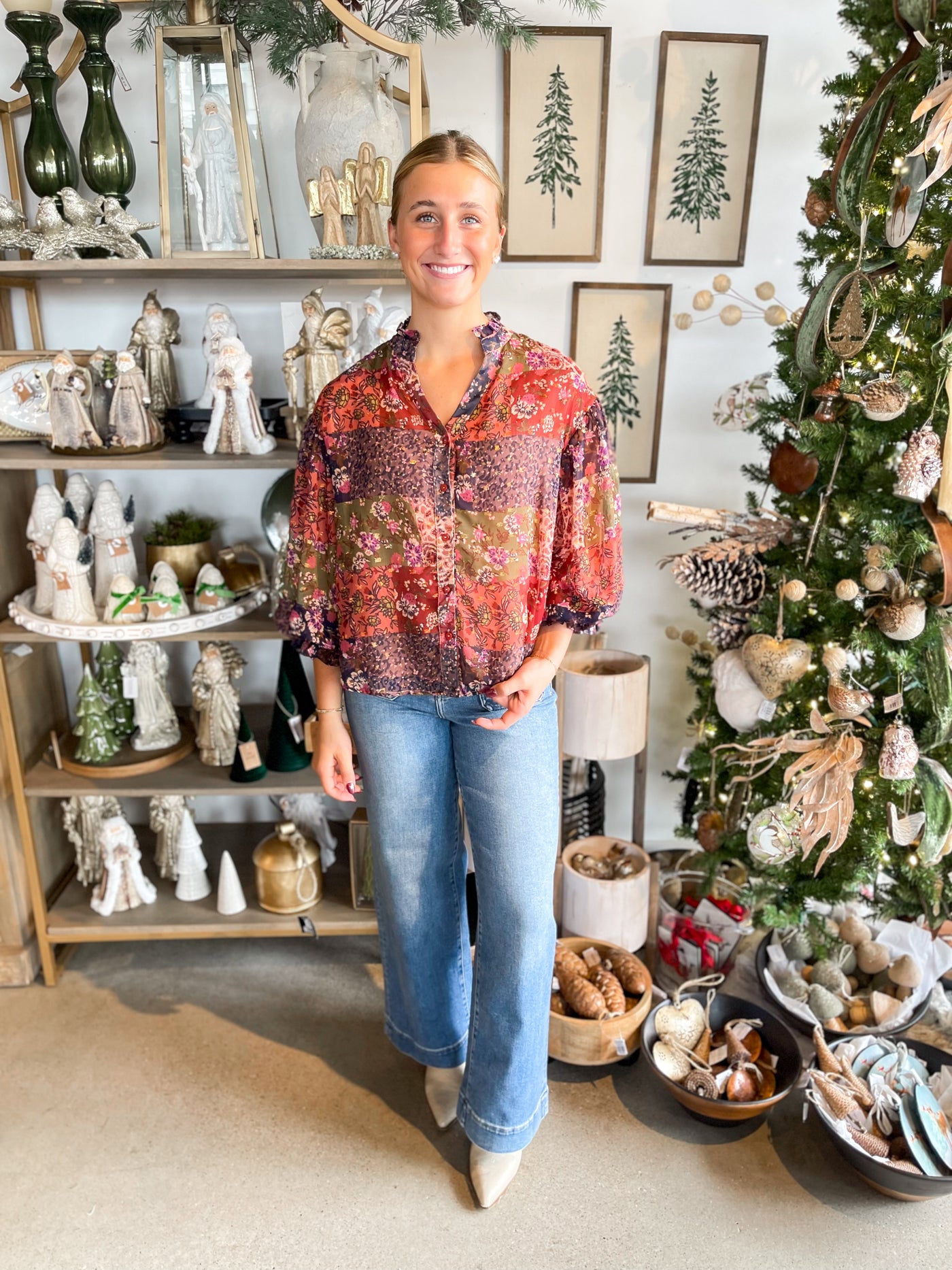 Fate Multi Bishop Blouse