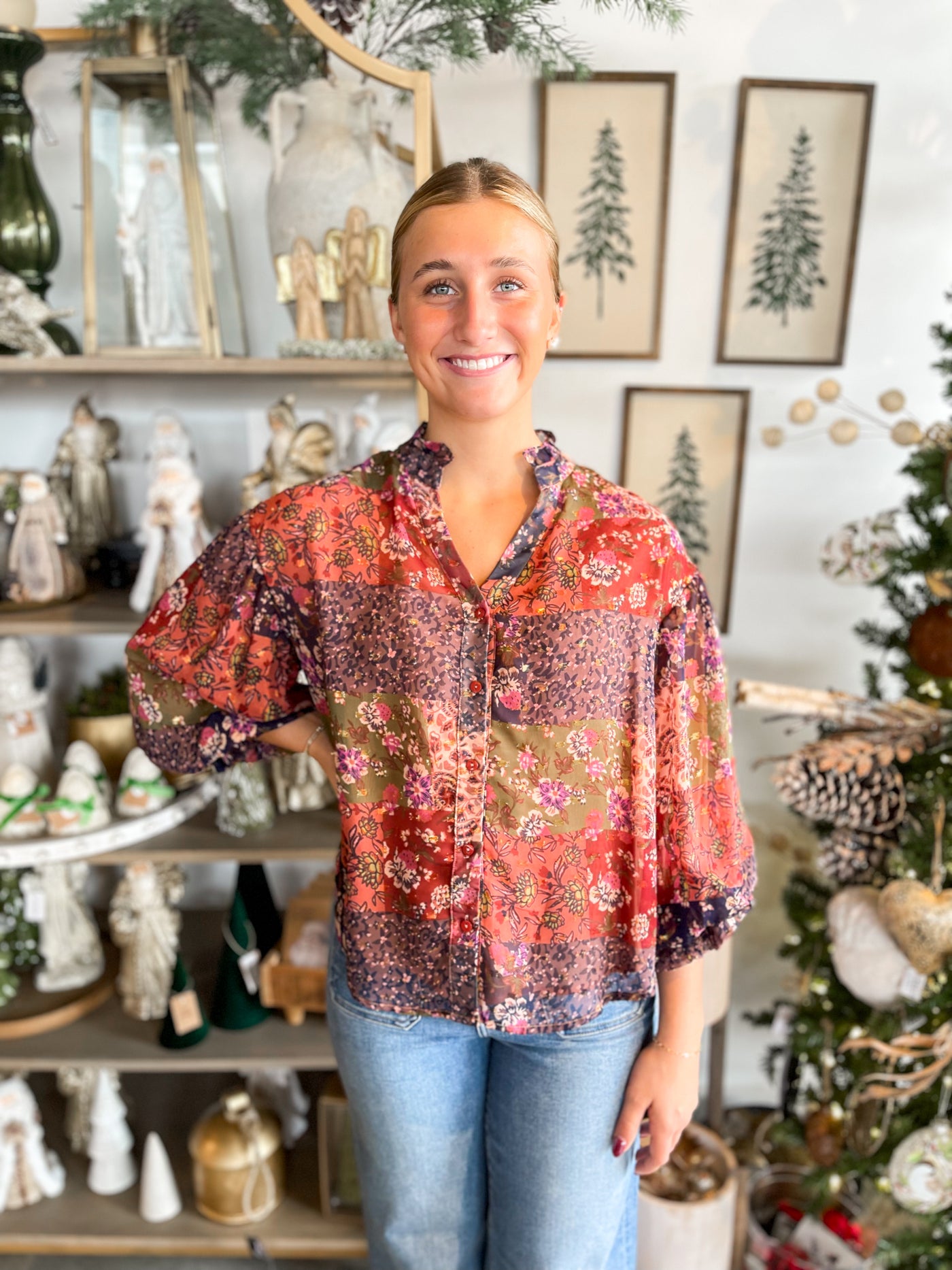 Fate Multi Bishop Blouse