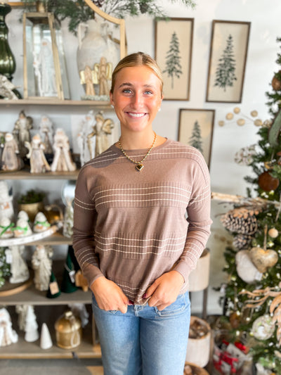 Dark Mocha Lisa Sweater