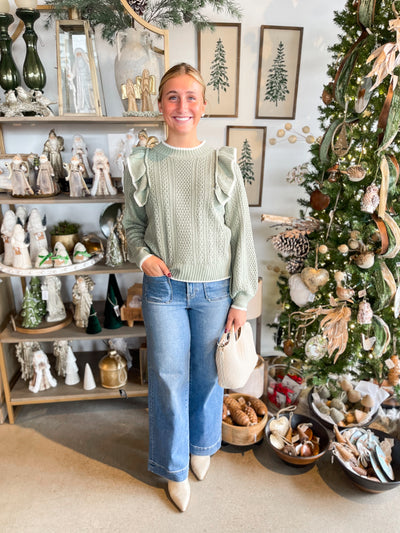 Umgee Sage Penni Sweater