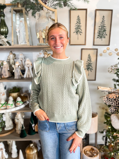 Umgee Sage Penni Sweater