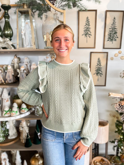 Umgee Sage Penni Sweater