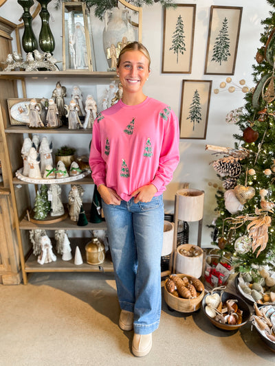 Sarah Green Trees Sweatshirt