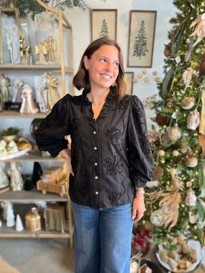 Jodifl Black Reece Top