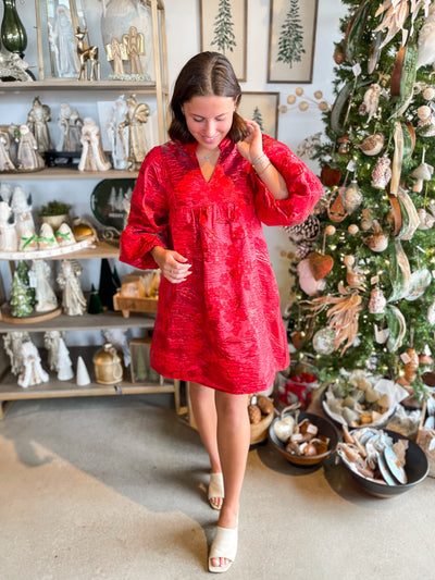 Jodifl Red Rachel Dress