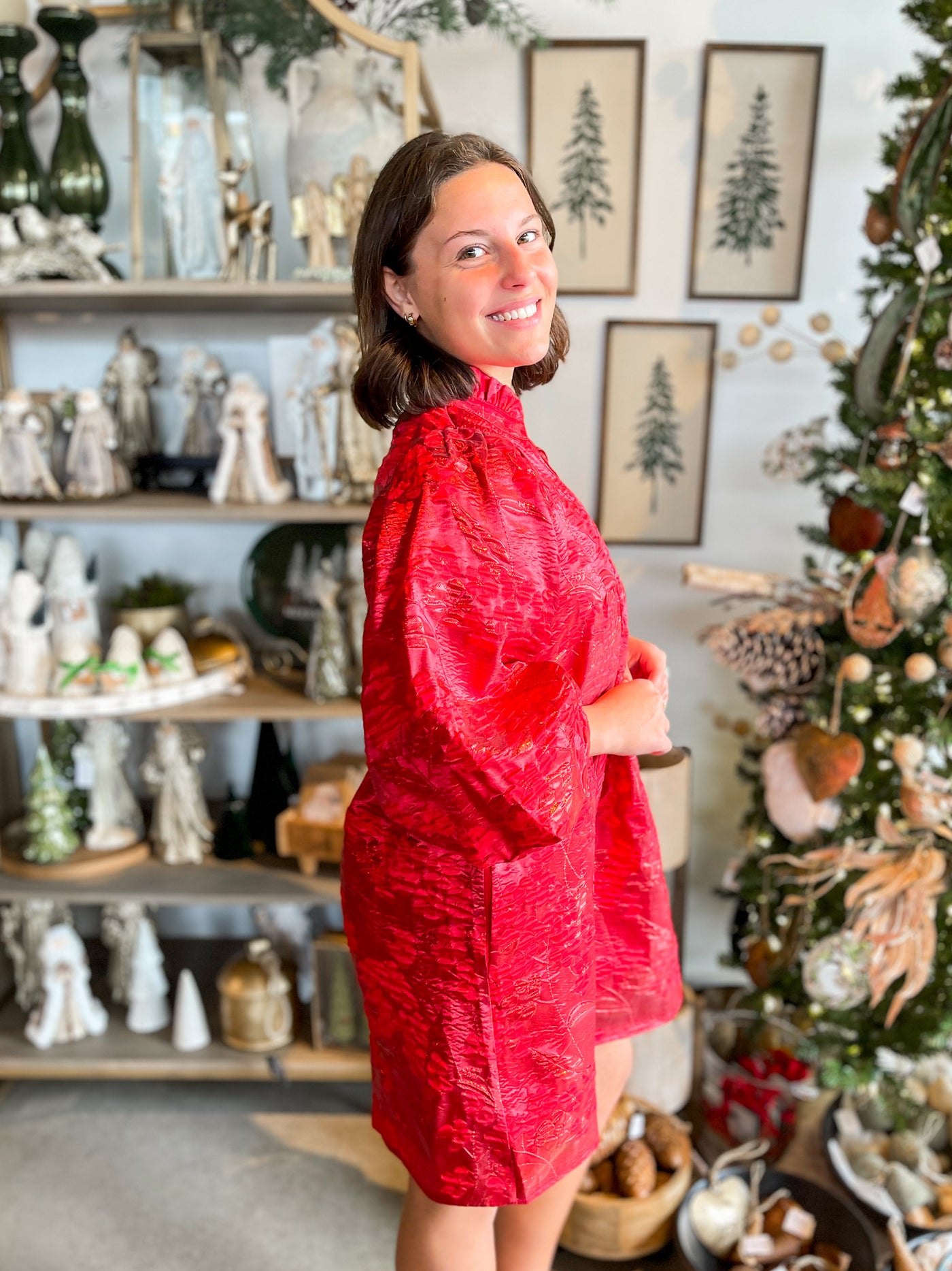 Jodifl Red Rachel Dress