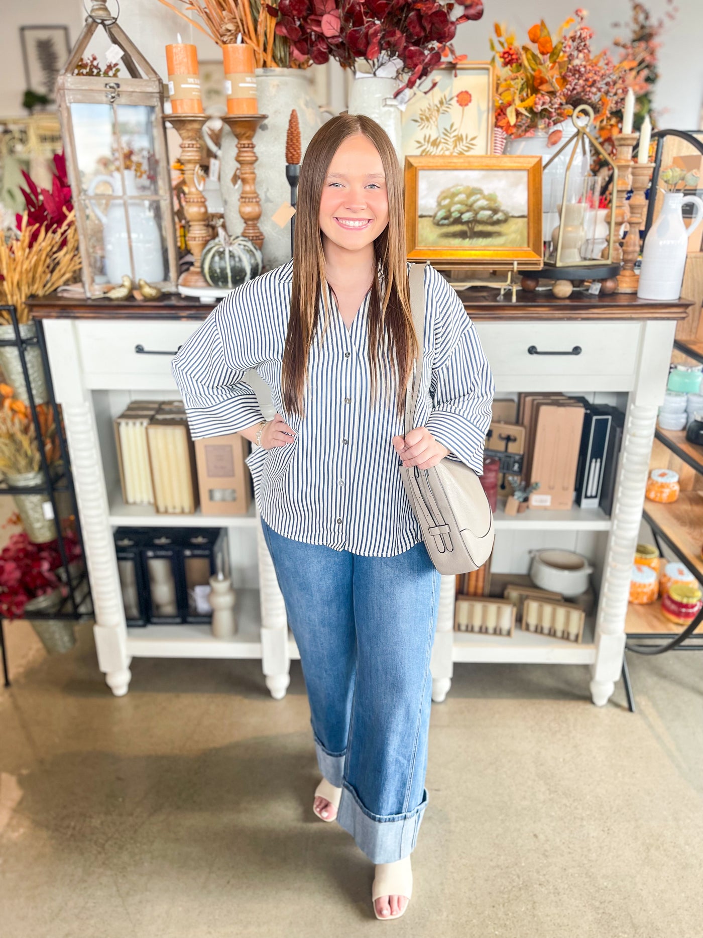Entro Indigo Abigail Top