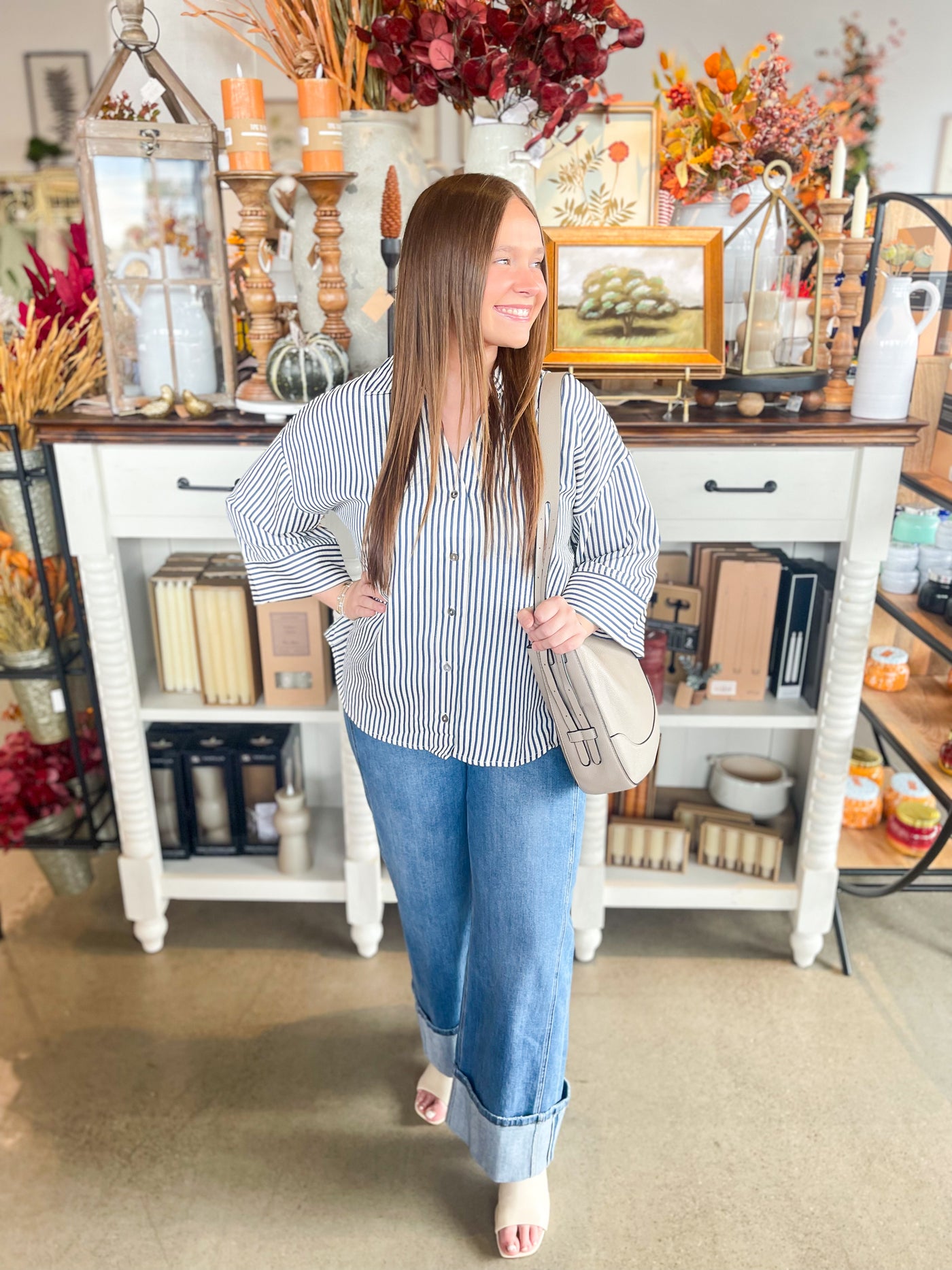 Entro Indigo Abigail Top