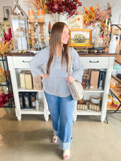 Entro Indigo Abigail Top