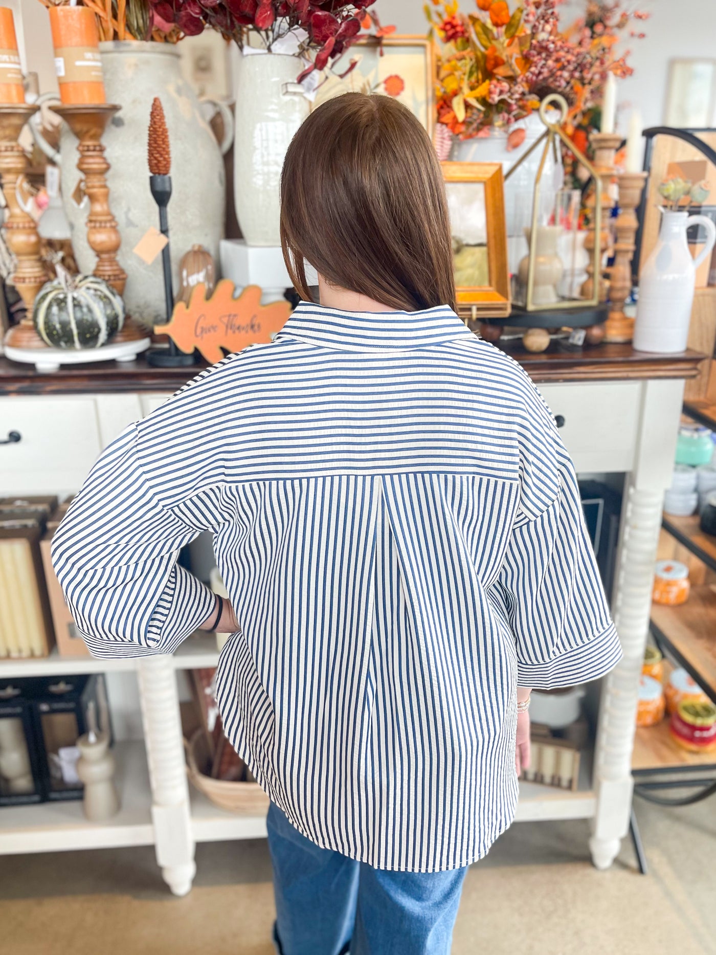 Entro Indigo Abigail Top