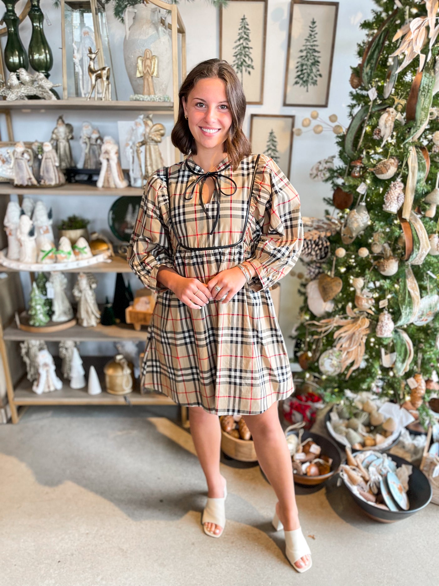 Jodifl Taupe Paula Dress