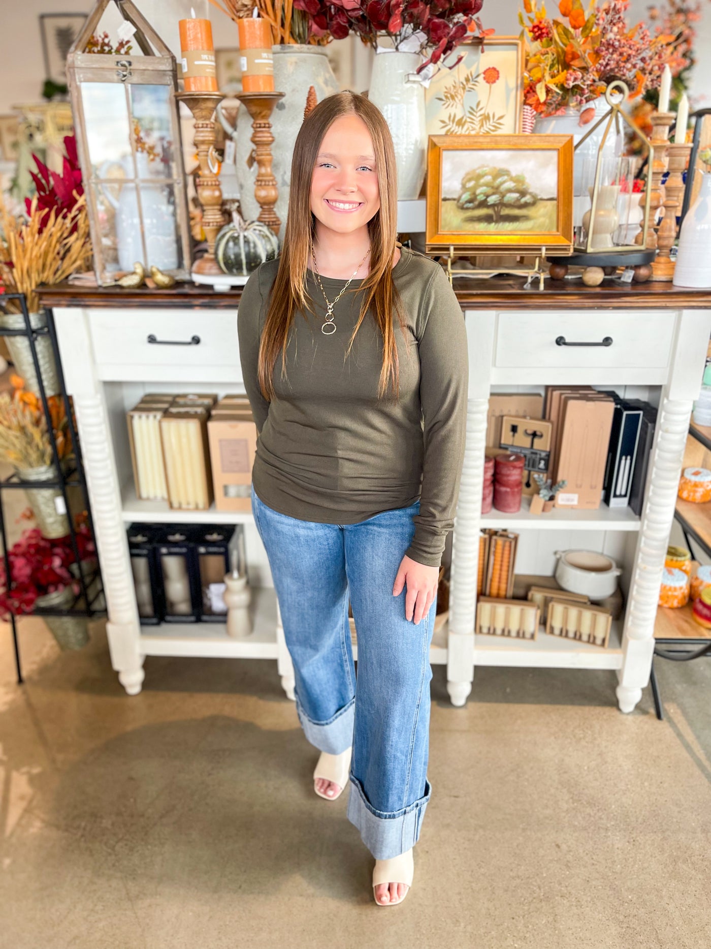 Eucalyptus Stacy Top