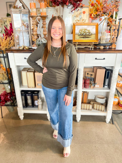 Eucalyptus Stacy Top