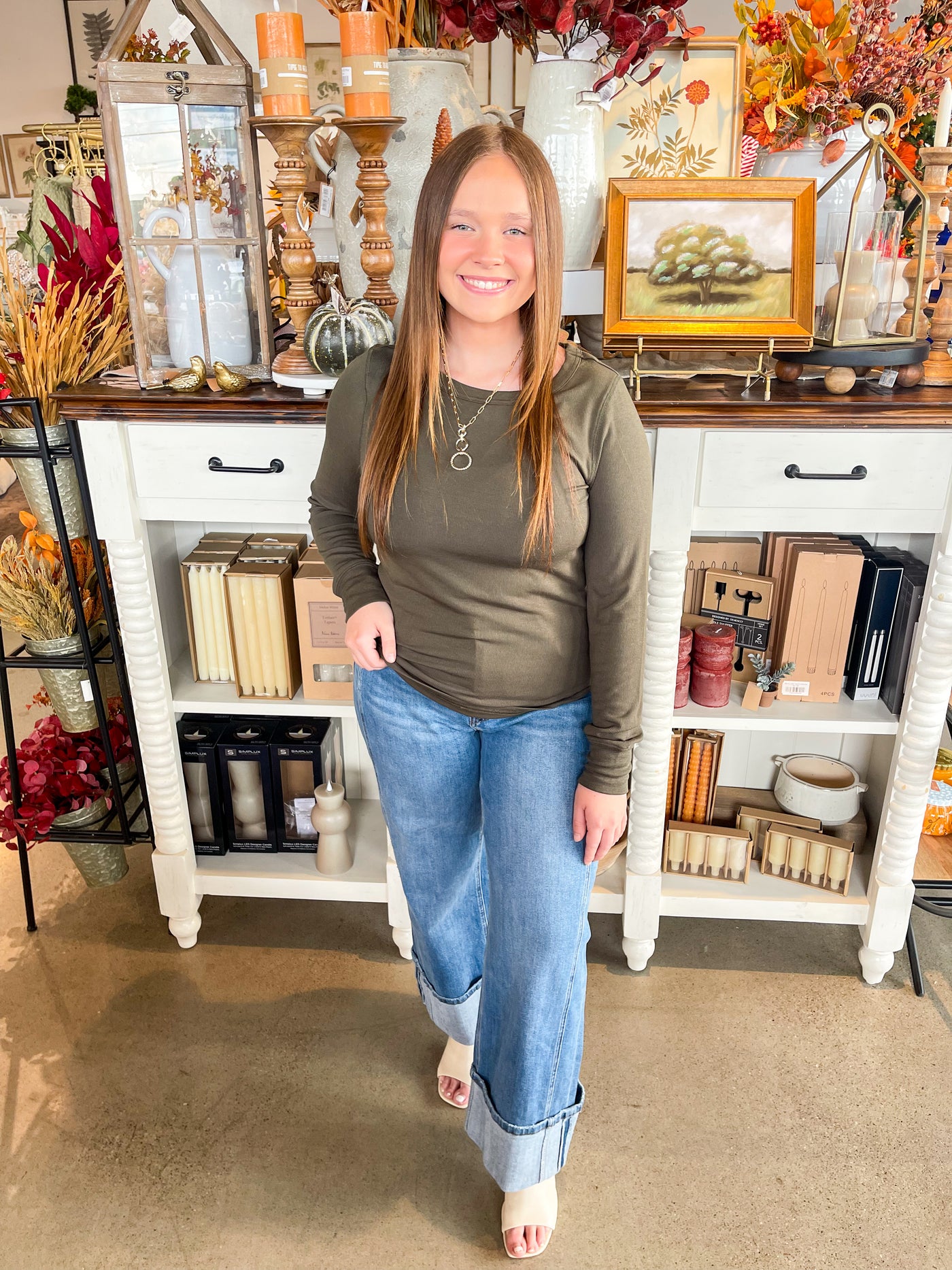 Eucalyptus Stacy Top