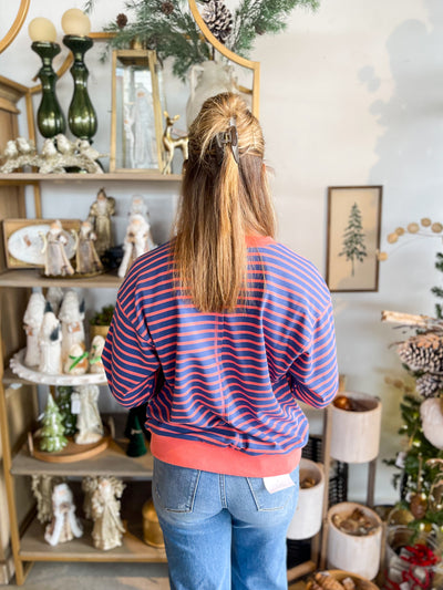 Jodifl Ink Blue Tristan Top