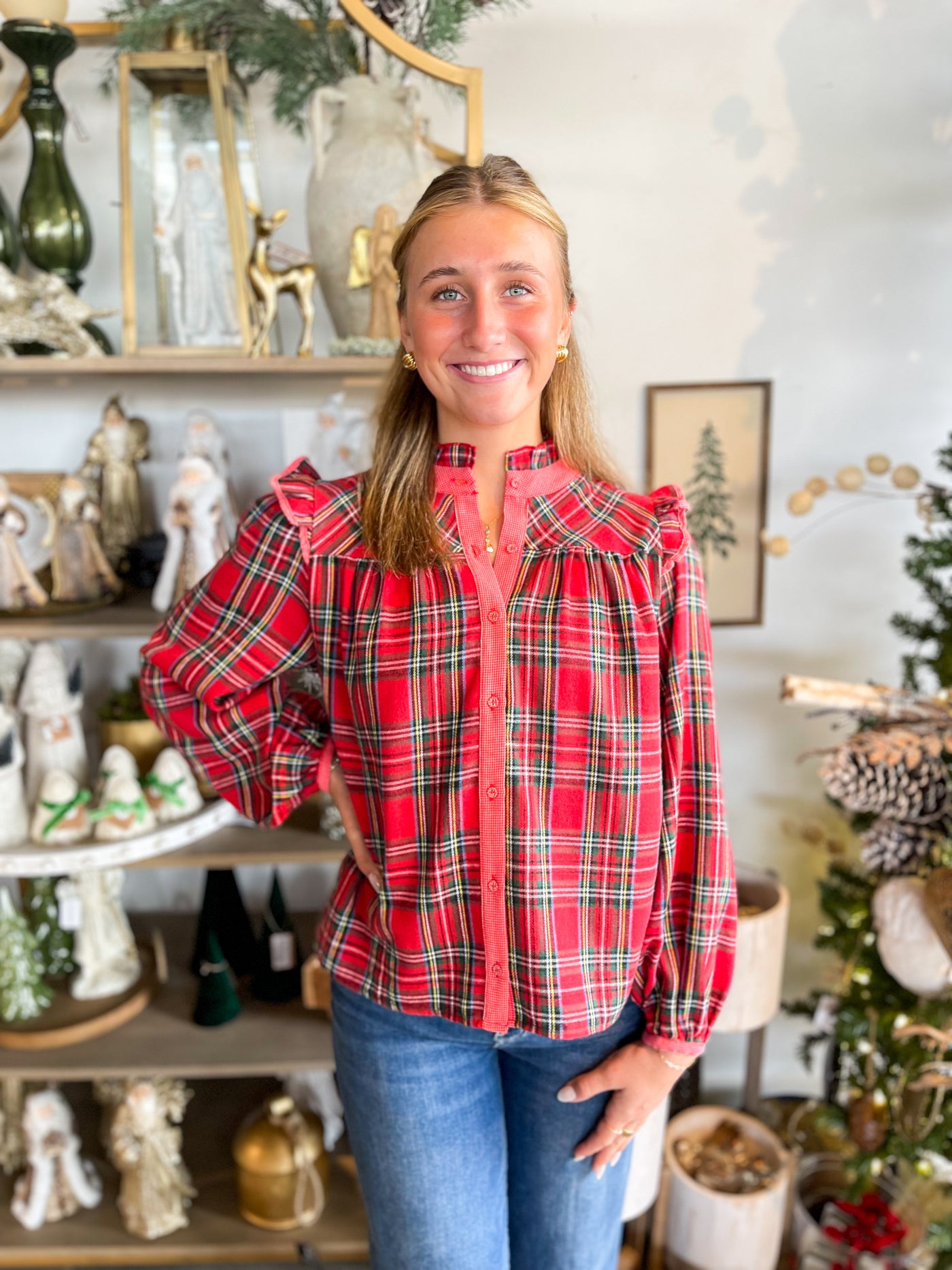 Jodifl Red Lolli Top