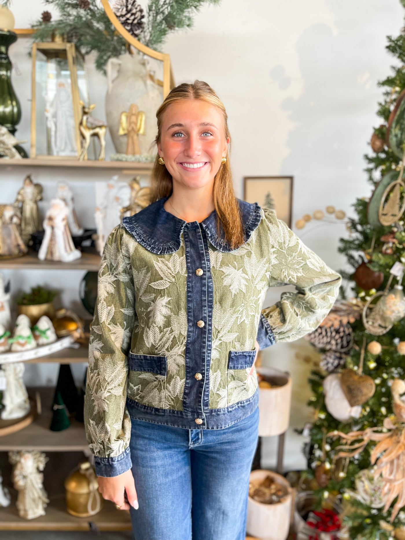 Jodifl Olive Carson Jacket