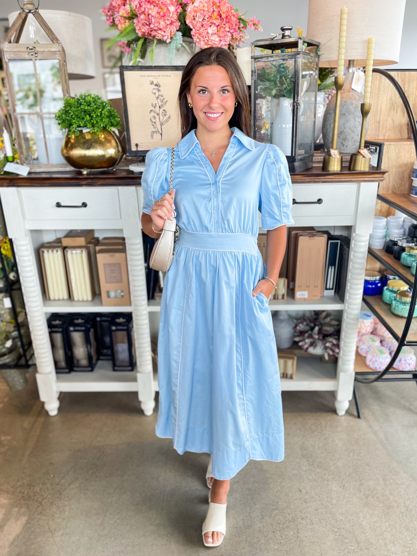 Piper Sky Blue Dress