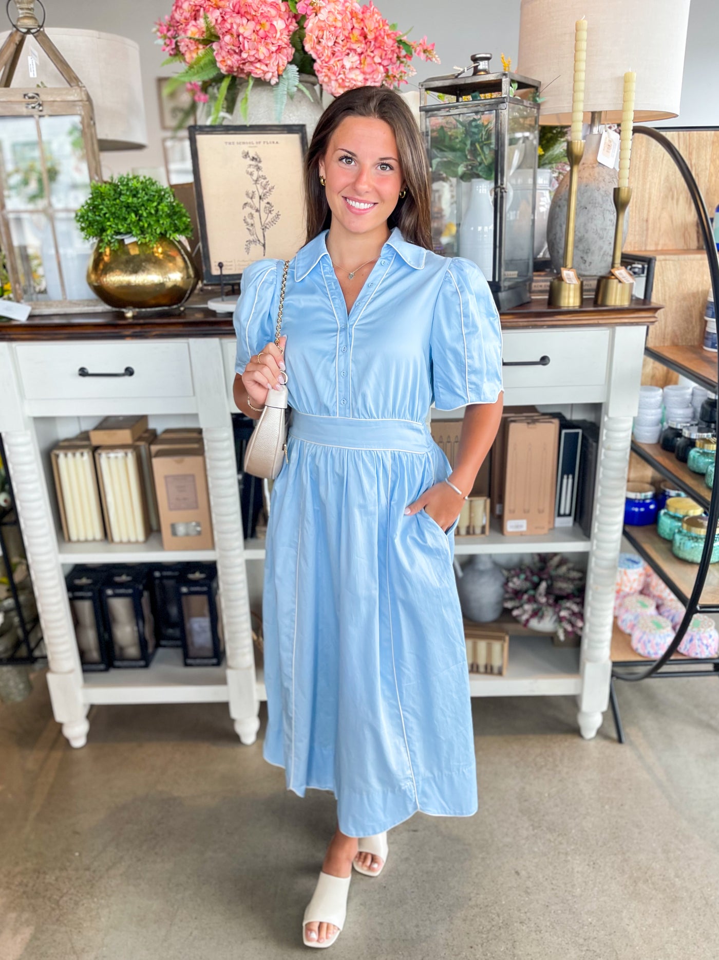 Piper Sky Blue Dress