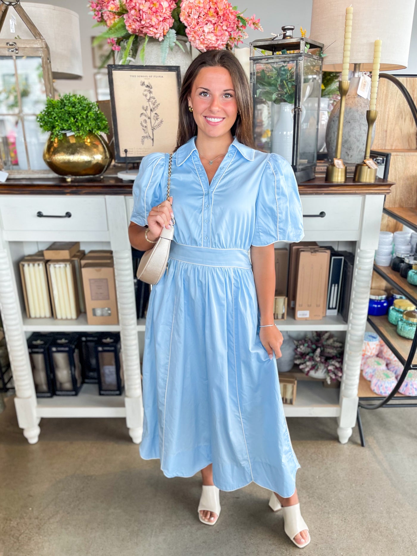 Piper Sky Blue Dress