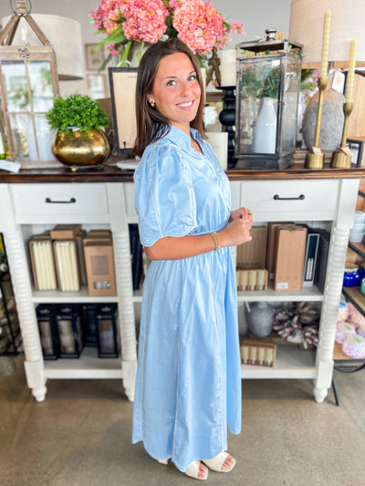 Piper Sky Blue Dress