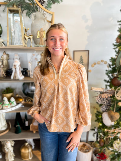 Umgee Latte Robin Top