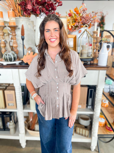 Coco Button Down Top