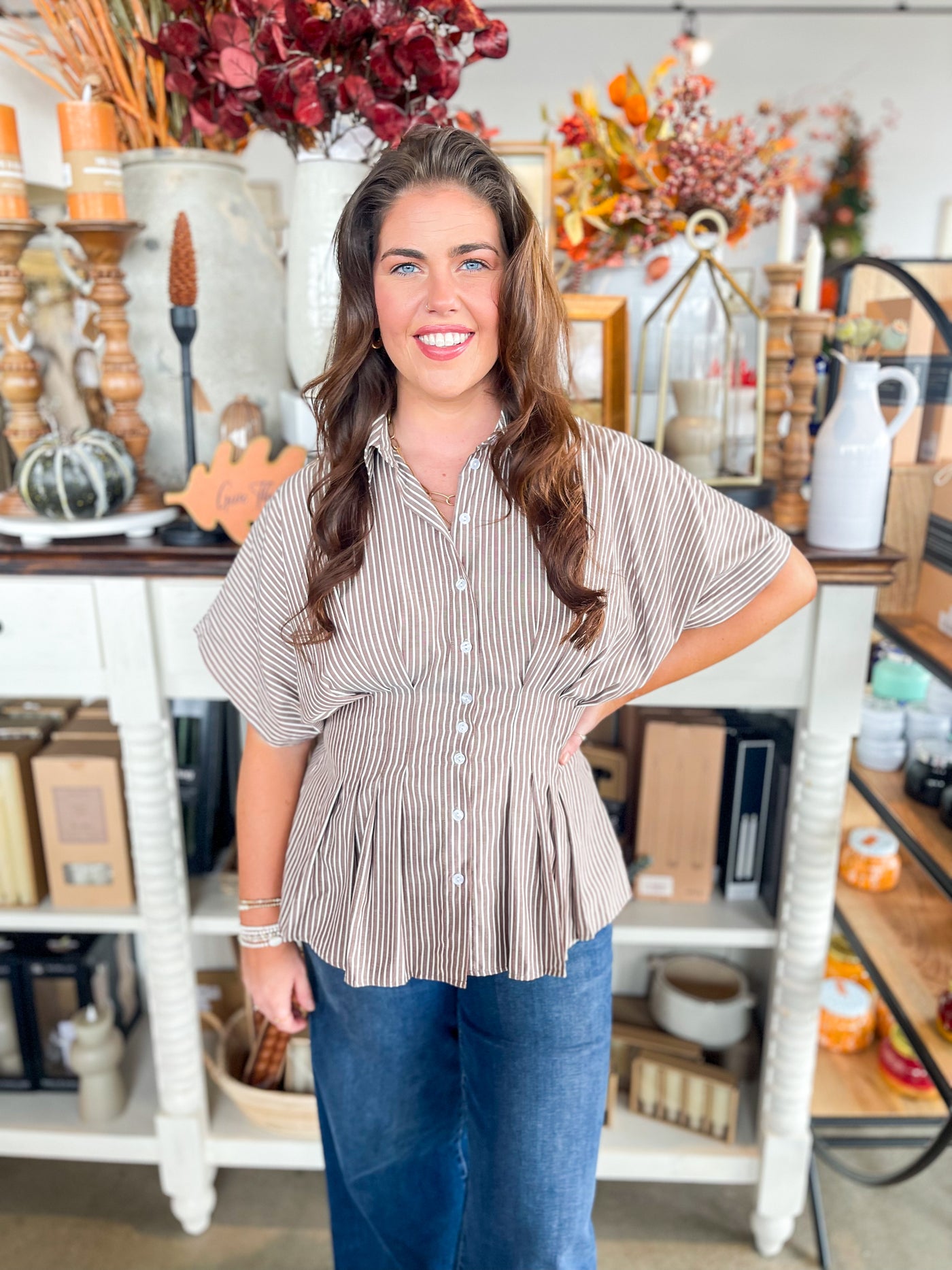 Coco Button Down Top
