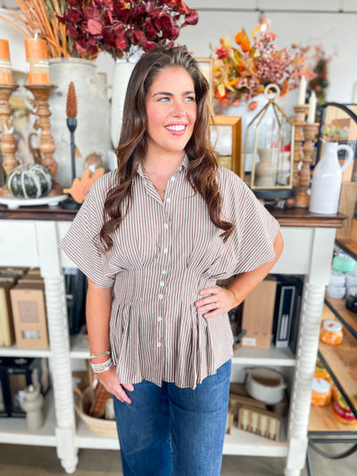 Coco Button Down Top