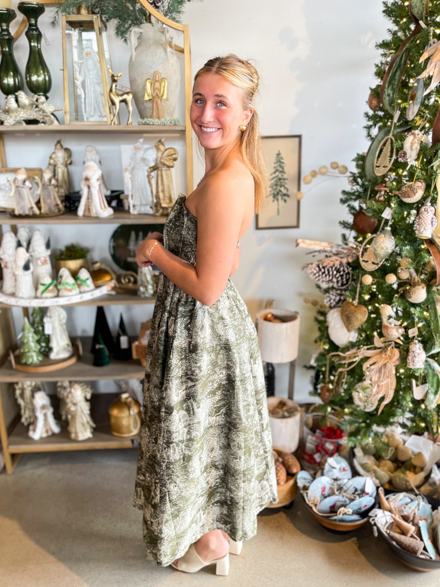 Entro Olive Roxy Dress