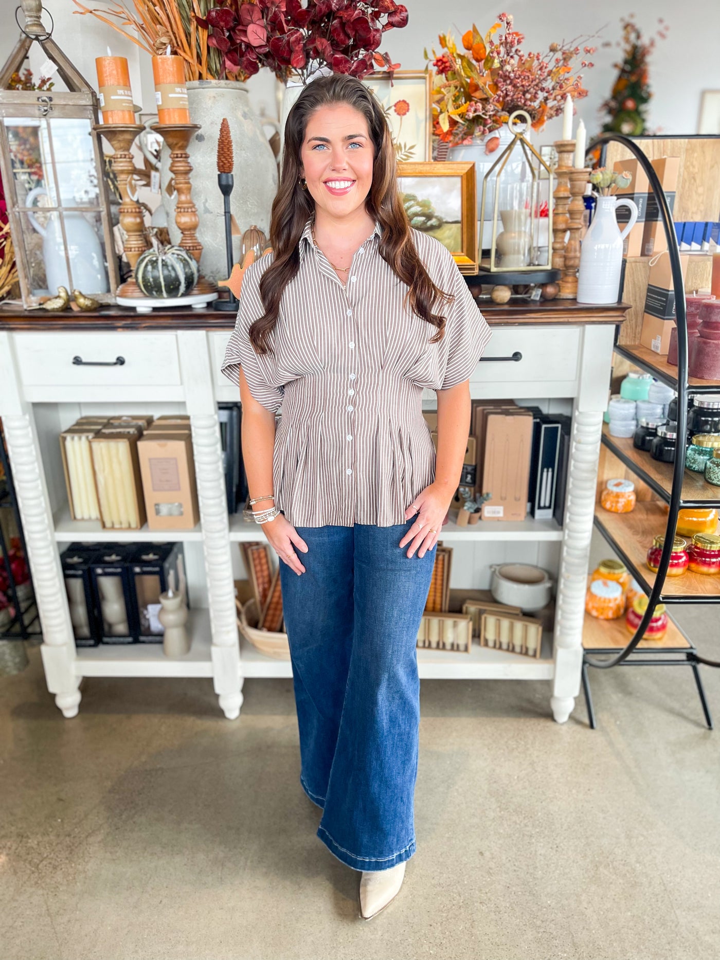 Coco Button Down Top
