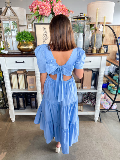 Eryn Dusty Blue Dress