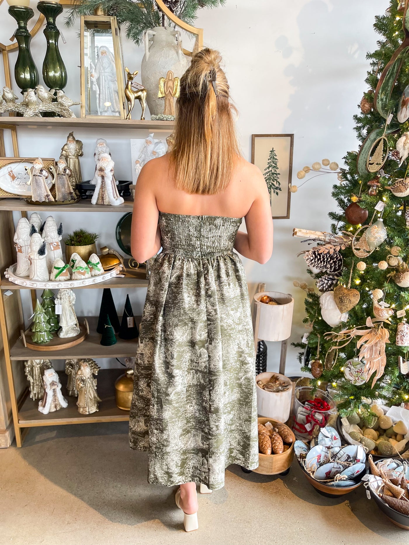 Entro Olive Roxy Dress