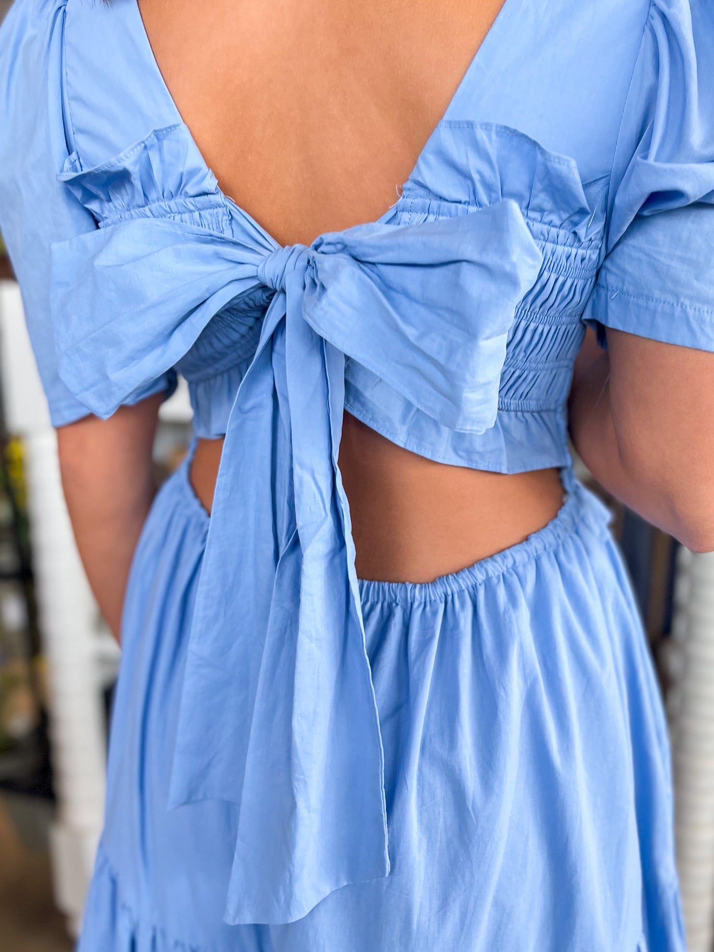 Eryn Dusty Blue Dress