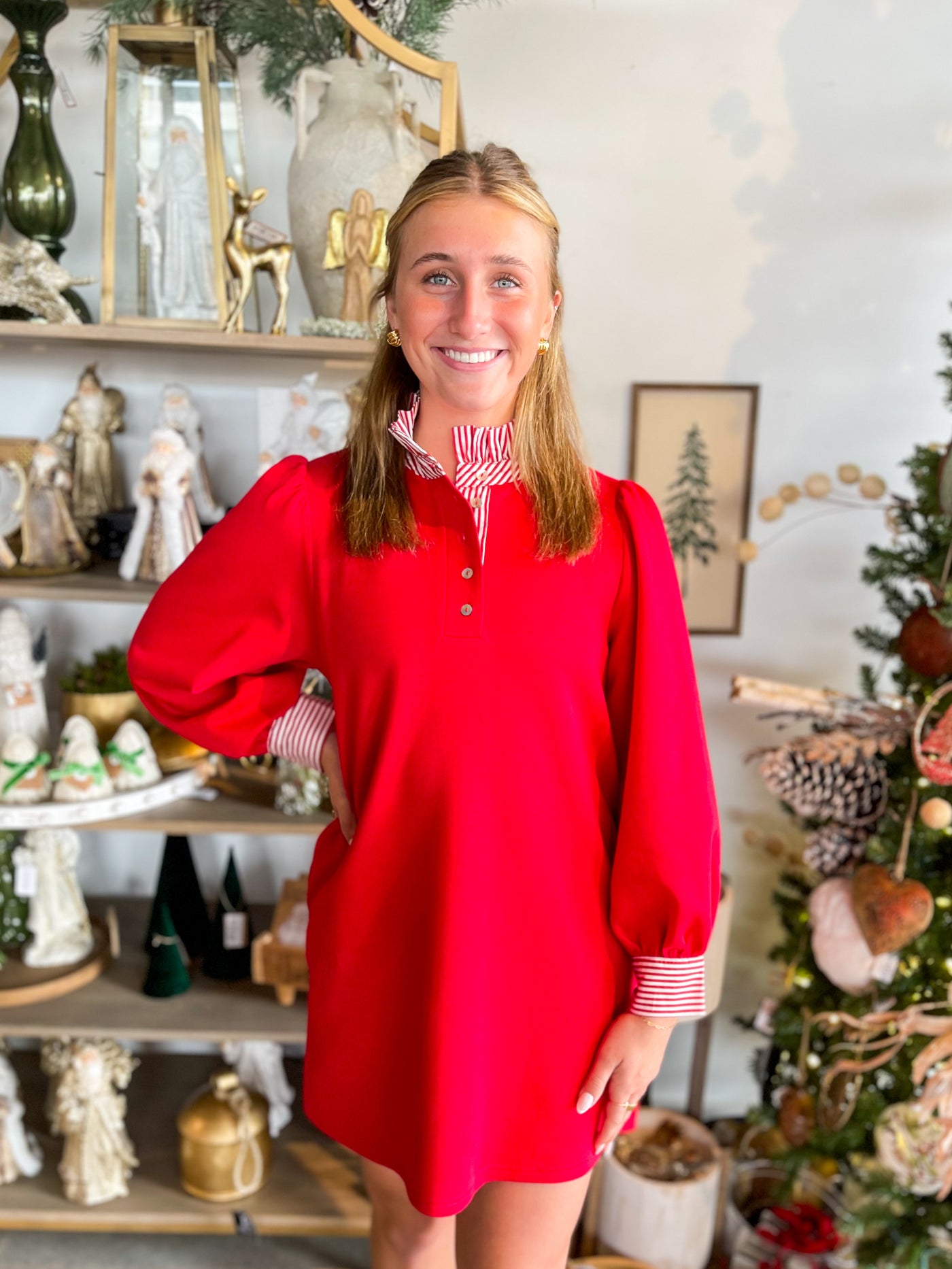 Jodifl Red Becca Dress