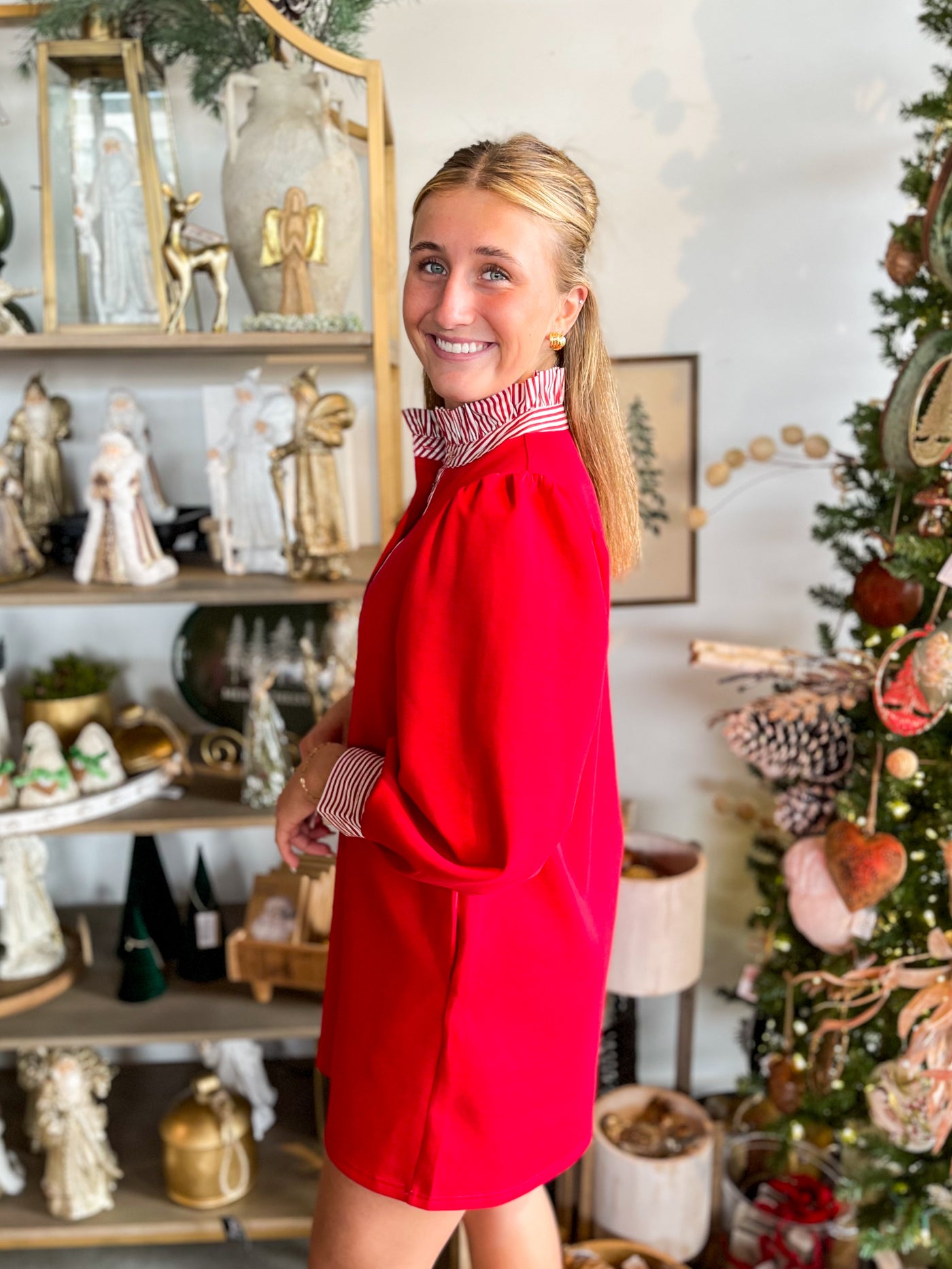 Jodifl Red Becca Dress