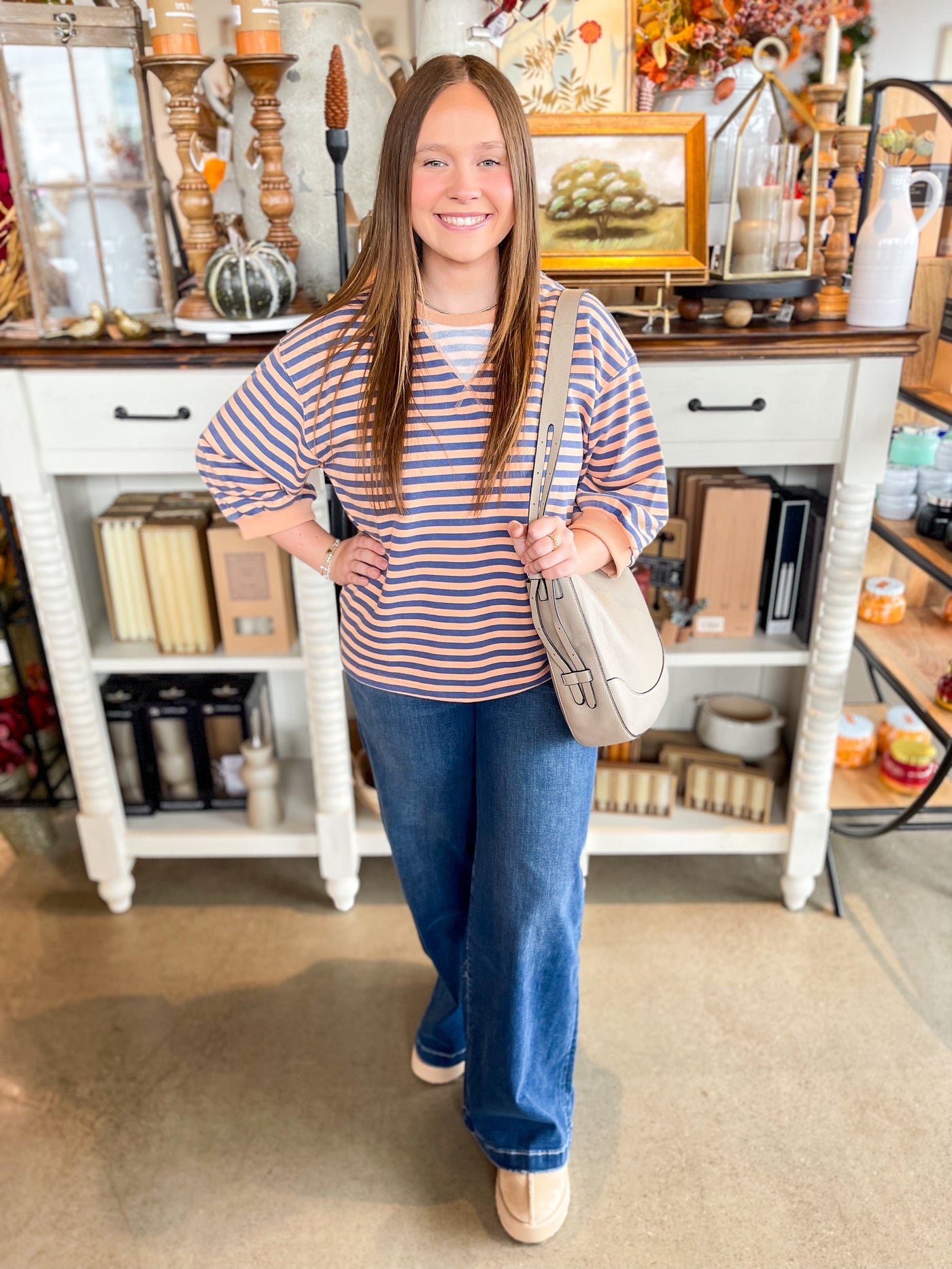 Jodifl Denim Campbell Top