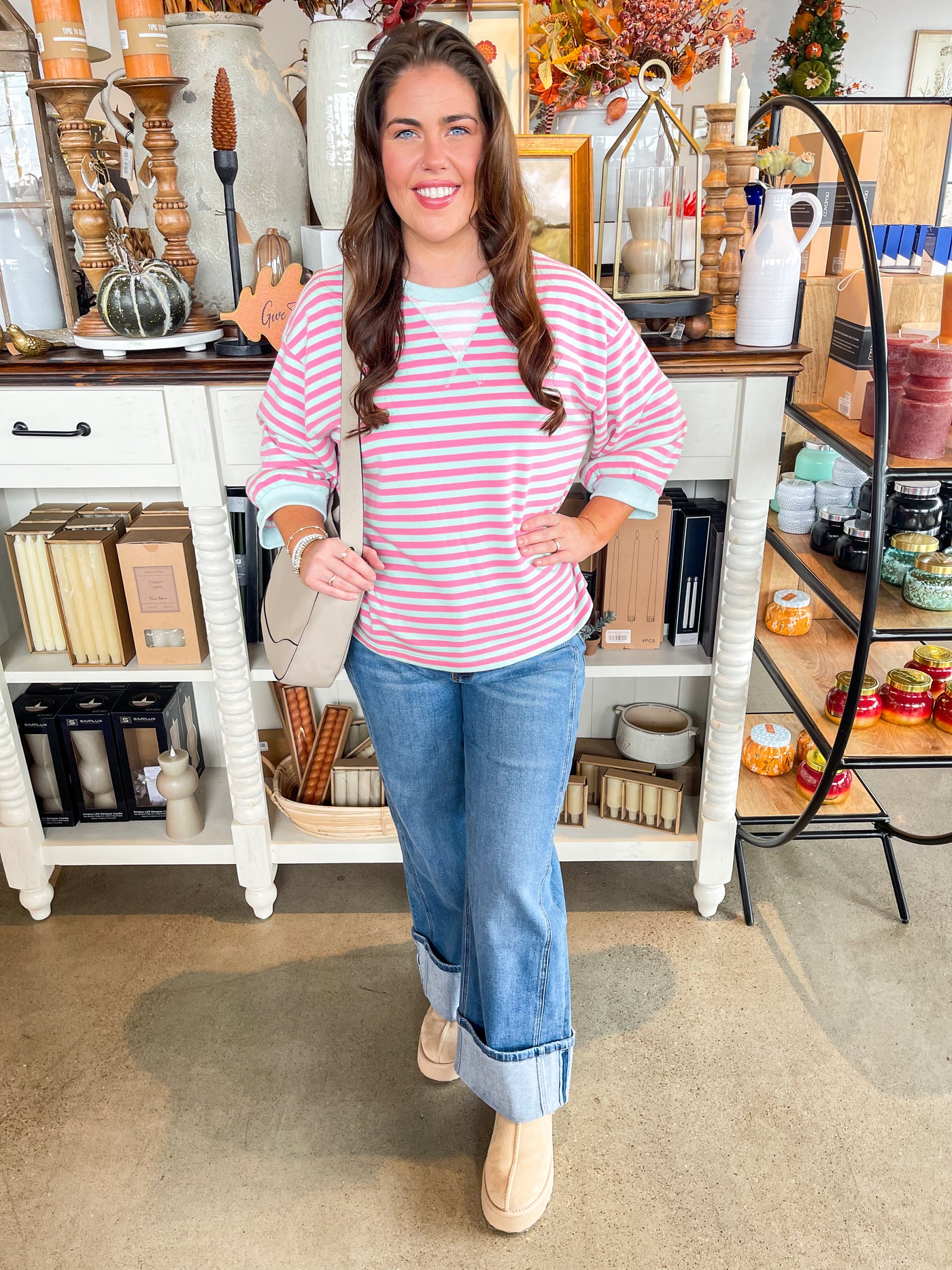 Jodifl Pink Campbell Top