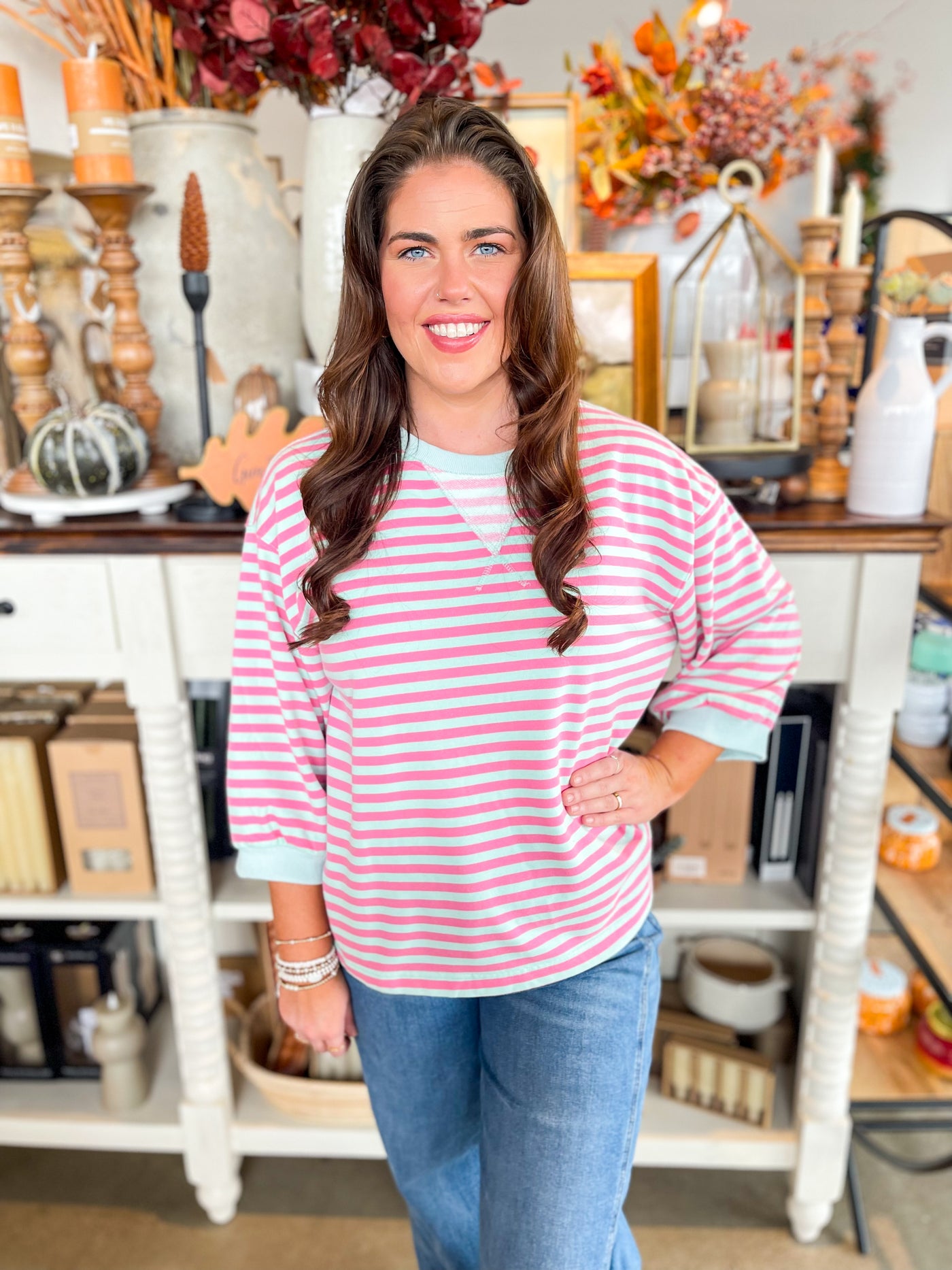 Jodifl Pink Campbell Top