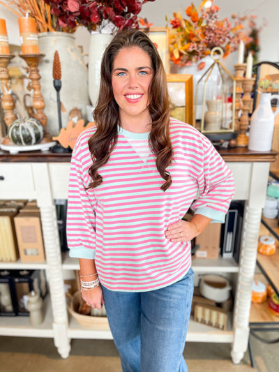 Jodifl Pink Campbell Top