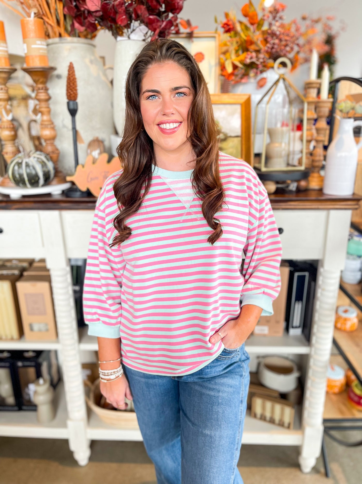 Jodifl Pink Campbell Top