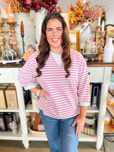 Jodifl Pink Campbell Top