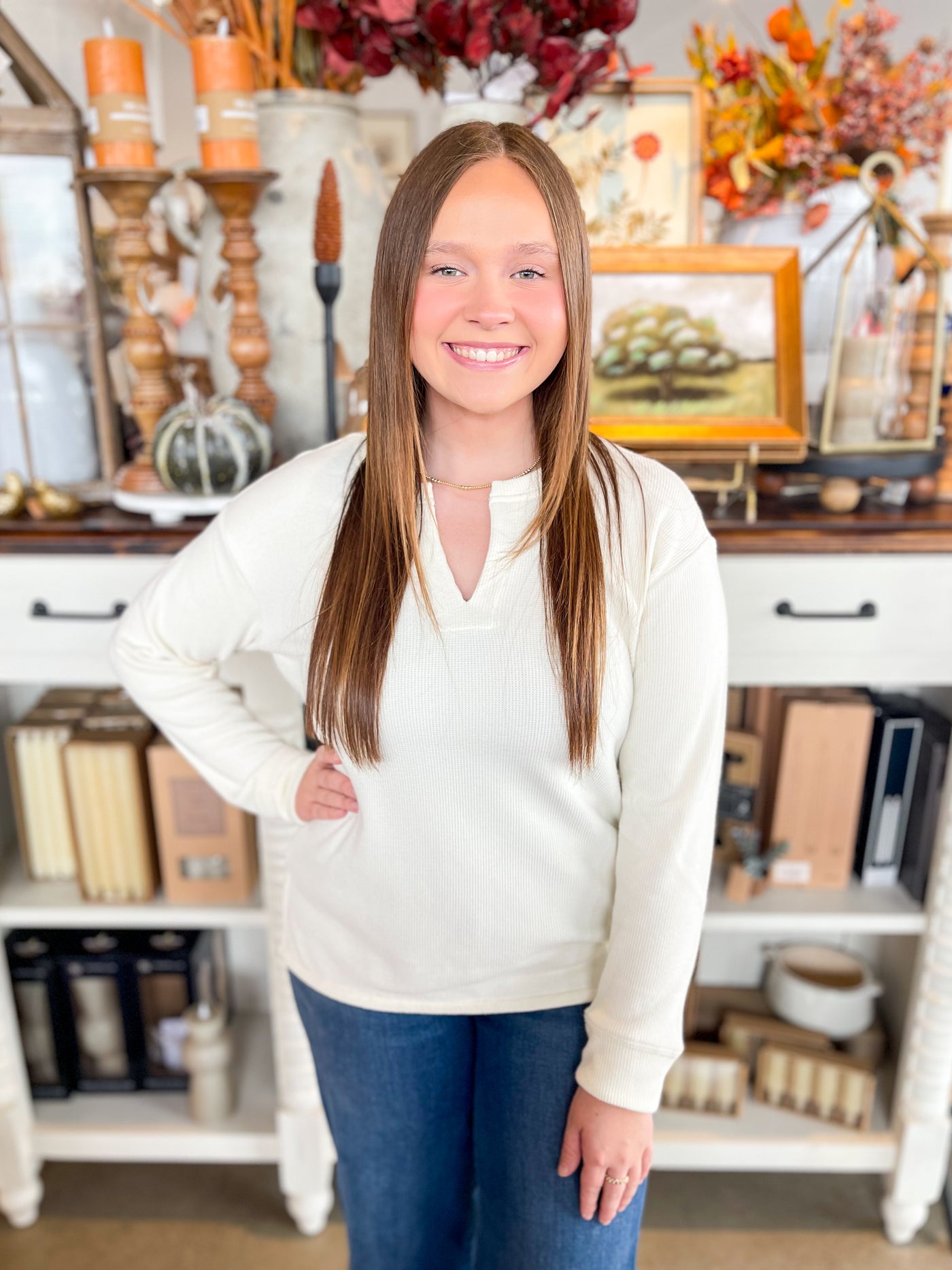 Ivory Ethel Top